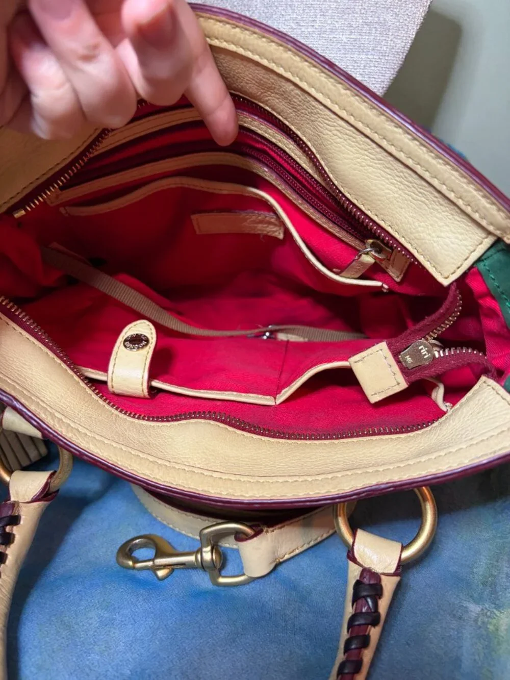 Dooney & Bourke Florentine Medium Front Pocket Satchel - Picture 9 of 11
